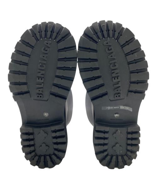 BALENCIAGA（バレンシアガ）BALENCIAGA (バレンシアガ) ステロイドラバーブーツ ブラック サイズ:42の古着・服飾アイテム