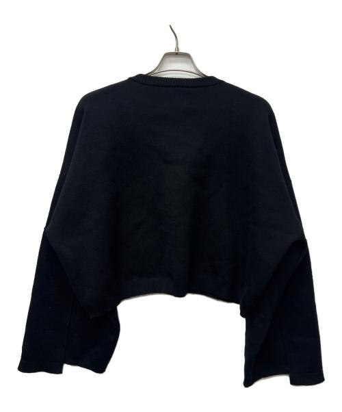 stein（シュタイン）stein (シュタイン) 厚手ニット ブラック サイズ:Ｓの古着・服飾アイテム