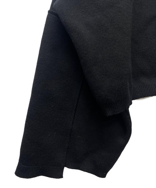 stein（シュタイン）stein (シュタイン) 厚手ニット ブラック サイズ:Ｓの古着・服飾アイテム