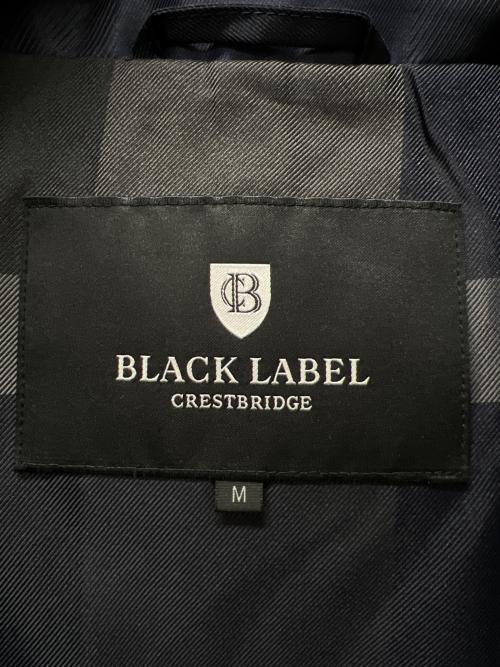BLACK LABEL CRESTBRIDGE（ブラックレーベル クレストブリッジ）BLACK LABEL CRESTBRIDGE (ブラックレーベル クレストブリッジ) ダウンジャケット ブラック サイズ:Ｍの古着・服飾アイテム