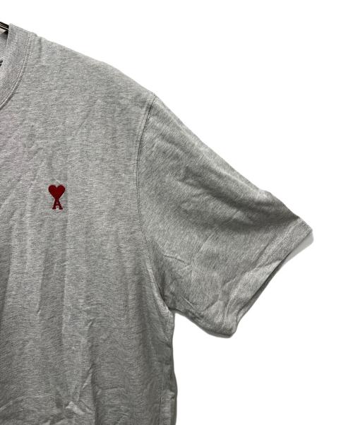 AMI PARIS（アミ パリス）AMI PARIS (アミ パリス) 半袖カットソー グレー サイズ:ＸＬの古着・服飾アイテム