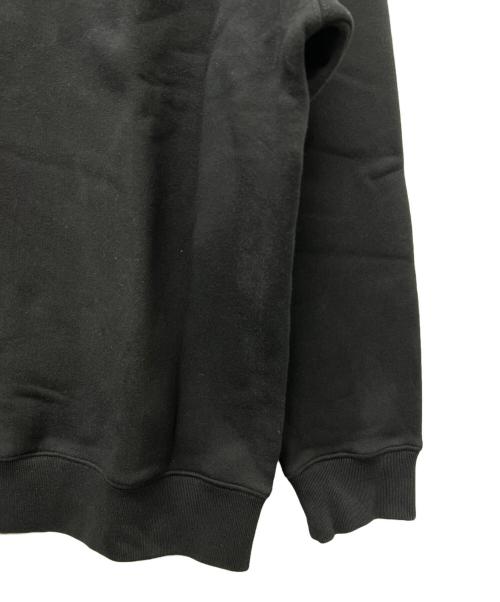 maison kitsune（メゾンキツネ）maison kitsune (メゾンキツネ) クルーネックスウェット ブラック サイズ:ＸＬの古着・服飾アイテム