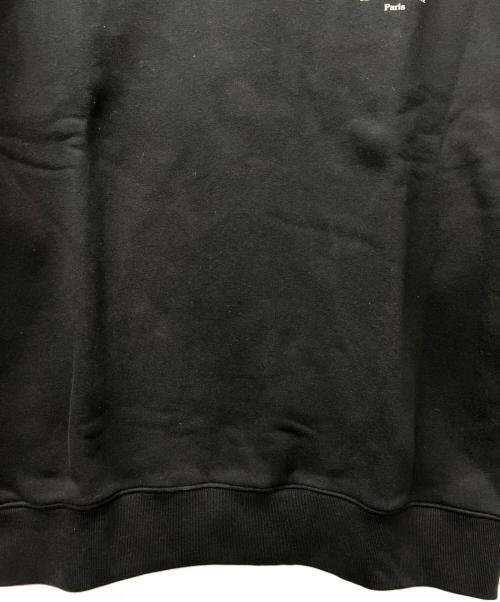 maison kitsune（メゾンキツネ）maison kitsune (メゾンキツネ) クルーネックスウェット ブラック サイズ:ＸＬの古着・服飾アイテム