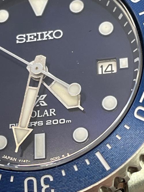 SEIKO（セイコー）SEIKO (セイコー) ダイバーズウォッチ ネイビーの古着・服飾アイテム