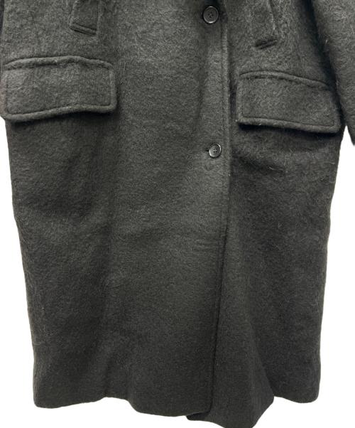 CLANE（クラネ）CLANE (クラネ) SHORT SHAGGY COCOON OVER COAT ブラック サイズ:１の古着・服飾アイテム