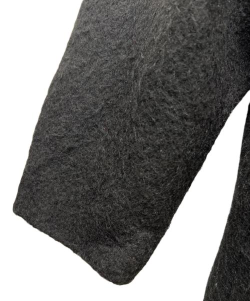 CLANE（クラネ）CLANE (クラネ) SHORT SHAGGY COCOON OVER COAT ブラック サイズ:１の古着・服飾アイテム