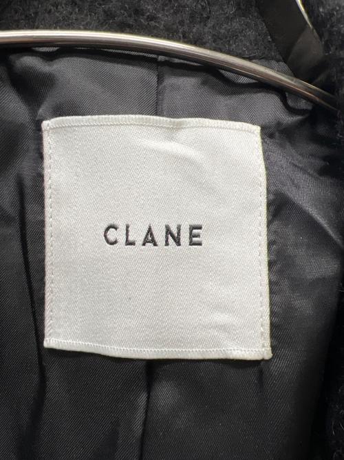 CLANE（クラネ）CLANE (クラネ) SHORT SHAGGY COCOON OVER COAT ブラック サイズ:１の古着・服飾アイテム