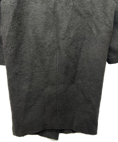 CLANE（クラネ）CLANE (クラネ) SHORT SHAGGY COCOON OVER COAT ブラック サイズ:１の古着・服飾アイテム