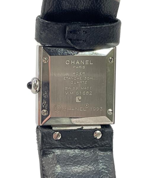 CHANEL（シャネル）CHANEL (シャネル) 腕時計 ブラックの古着・服飾アイテム