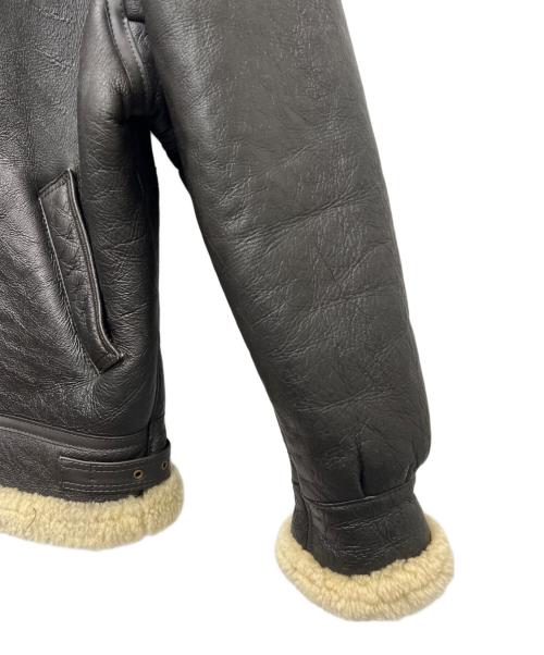 TEODEM（テオデム）TEODEM (テオデム) ムートンジャケット ブラウン サイズ:ＸＬの古着・服飾アイテム