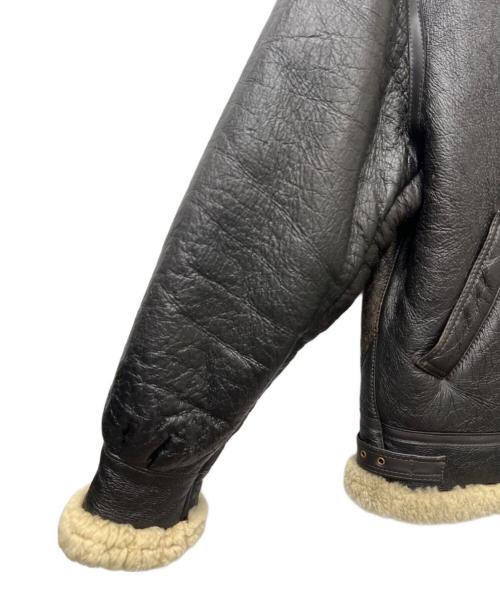 TEODEM（テオデム）TEODEM (テオデム) ムートンジャケット ブラウン サイズ:ＸＬの古着・服飾アイテム