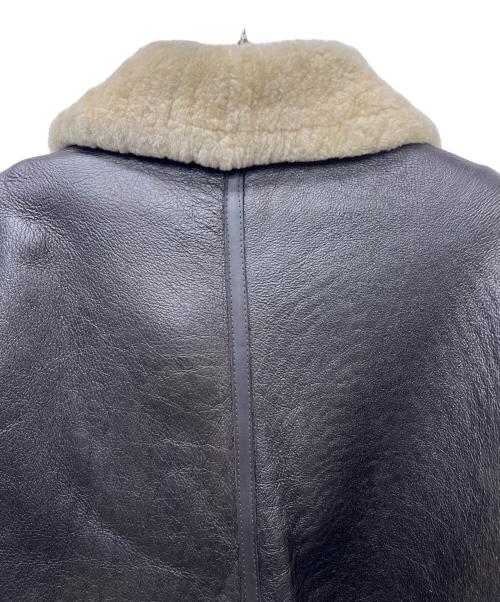 TEODEM（テオデム）TEODEM (テオデム) ムートンジャケット ブラウン サイズ:ＸＬの古着・服飾アイテム