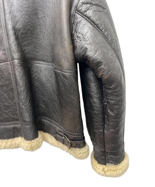 TEODEM（テオデム）TEODEM (テオデム) ムートンジャケット ブラウン サイズ:ＸＬの古着・服飾アイテム