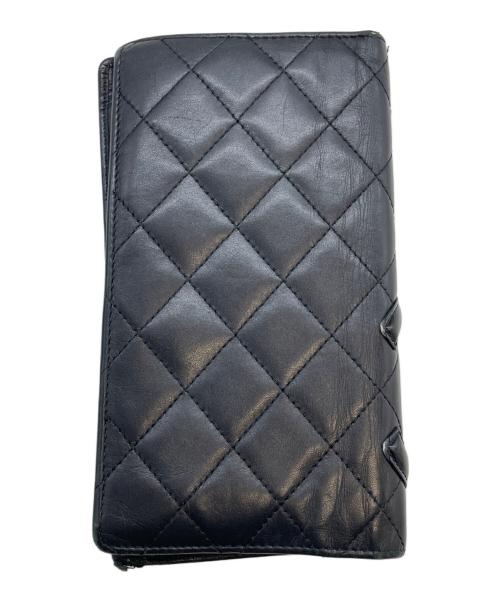 CHANEL（シャネル）CHANEL (シャネル) 長財布 ブラックの古着・服飾アイテム