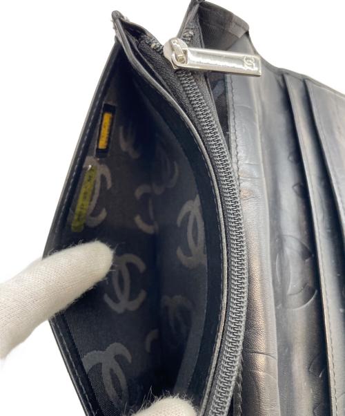 CHANEL（シャネル）CHANEL (シャネル) 長財布 ブラックの古着・服飾アイテム