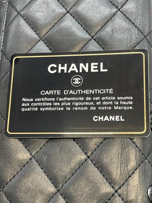 CHANEL（シャネル）CHANEL (シャネル) 長財布 ブラックの古着・服飾アイテム