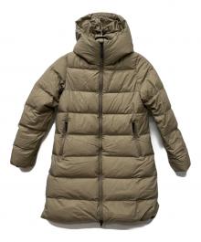 THE NORTH FACE（ザ ノース フェイス）の古着「ウィンドストッパーダウンシェルコート」｜カーキ
