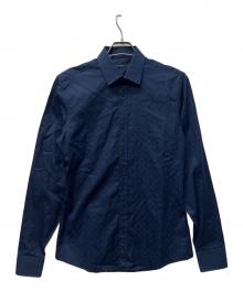 GUCCI（グッチ）の古着「長袖シャツ」｜ブルー