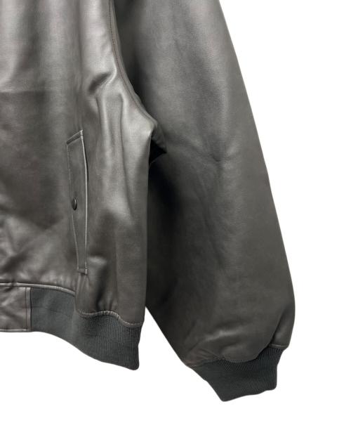 TAKEO KIKUCHI（タケオキクチ）TAKEO KIKUCHI (タケオキクチ) フェイクレザージャケット ブラック サイズ:Ｌの古着・服飾アイテム