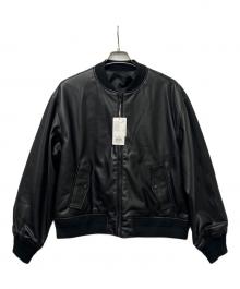 TAKEO KIKUCHI（タケオキクチ）の古着「フェイクレザージャケット」｜ブラック