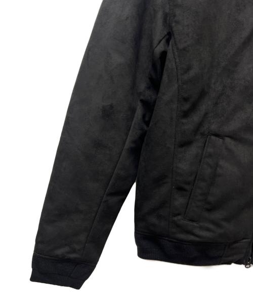 TAKEO KIKUCHI（タケオキクチ）TAKEO KIKUCHI (タケオキクチ) フェイクレザー中綿ジャケット ブラック サイズ:ＸＬの古着・服飾アイテム