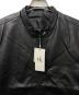 TAKEO KIKUCHI (タケオキクチ) フェイクレザージャケット ブラック サイズ:Ｌ：9000円