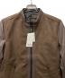 TAKEO KIKUCHI (タケオキクチ) フェイクレザージャケット ベージュ サイズ:Ｍ：9000円