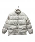 TAKEO KIKUCHIタケオキクチ）の古着「フェイクレザー中綿ジャケット」｜ホワイト