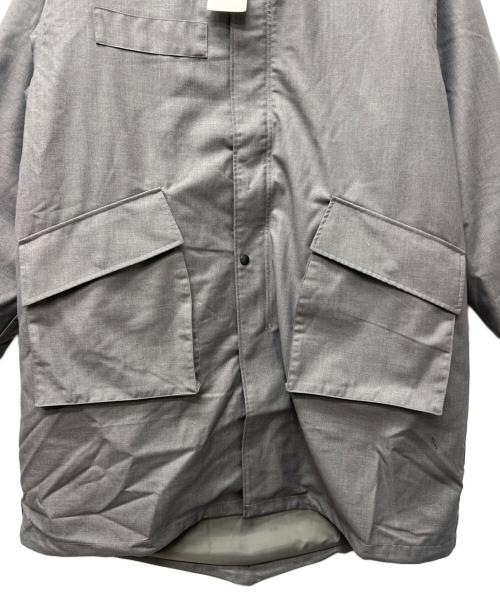 TAKEO KIKUCHI（タケオキクチ）TAKEO KIKUCHI (タケオキクチ) ライナー付中綿ジャケット グレー サイズ:Ｍの古着・服飾アイテム