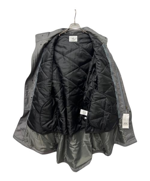 TAKEO KIKUCHI（タケオキクチ）TAKEO KIKUCHI (タケオキクチ) ライナー付中綿ジャケット グレー サイズ:Ｍの古着・服飾アイテム