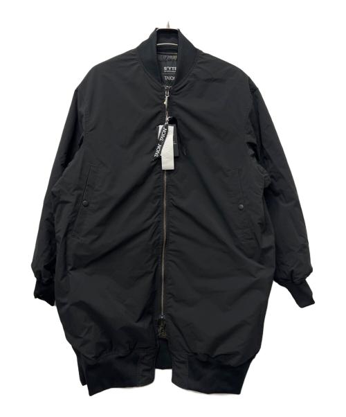 TAION（タイオン）TAION (タイオン) s'yte (サイト) DAHLIA CAMOUFLAGE QUILTED DOWN REVERSIBLE LONG MA-1 オリーブ サイズ:２の古着・服飾アイテム