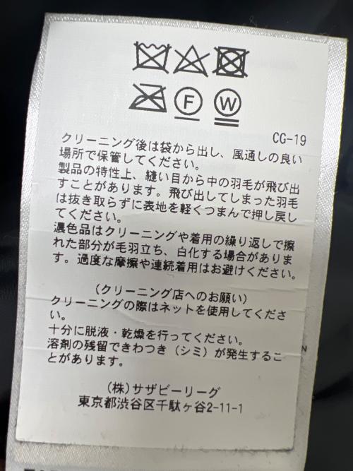 CANADA GOOSE（カナダグース）CANADA GOOSE (カナダグース) ダウンジャケット ブラック サイズ:ＸＳの古着・服飾アイテム