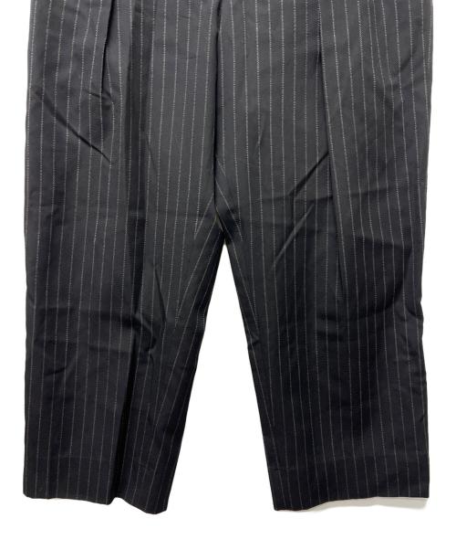 COSEI（コセイ）COSEI (コセイ) ピンストライプ1Pパンツ ブラック サイズ:３の古着・服飾アイテム