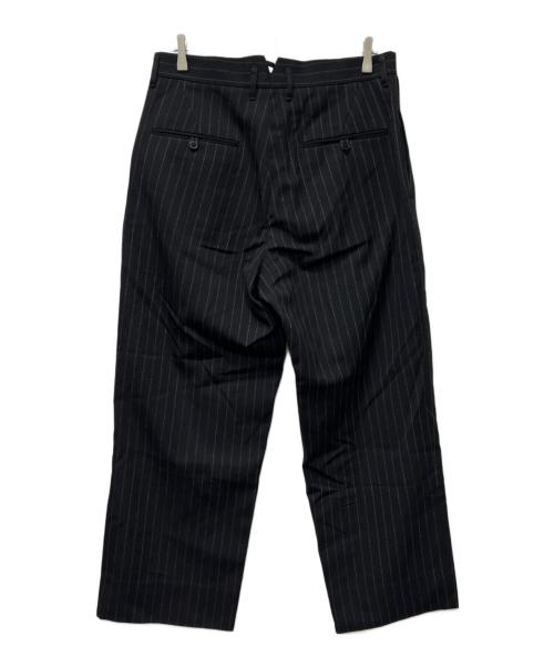 COSEI（コセイ）COSEI (コセイ) ピンストライプ1Pパンツ ブラック サイズ:３の古着・服飾アイテム