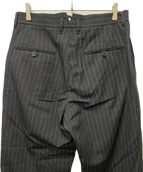 COSEI（コセイ）COSEI (コセイ) ピンストライプ1Pパンツ ブラック サイズ:３の古着・服飾アイテム