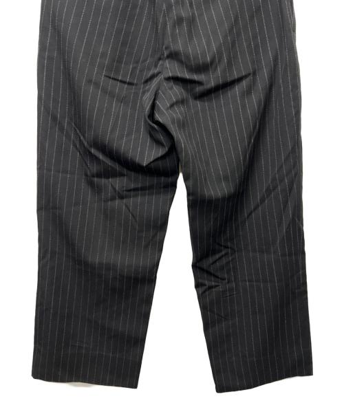 COSEI（コセイ）COSEI (コセイ) ピンストライプ1Pパンツ ブラック サイズ:３の古着・服飾アイテム