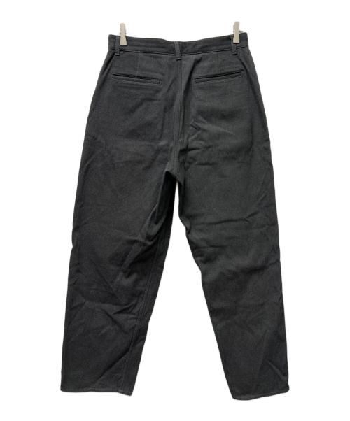 Graphpaper（グラフペーパー）Graphpaper (グラフペーパー) Hard Twill Two Tuck Pants グレー サイズ:2の古着・服飾アイテム