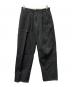 Graphpaper（グラフペーパー）の古着「Hard Twill Two Tuck Pants」｜グレー