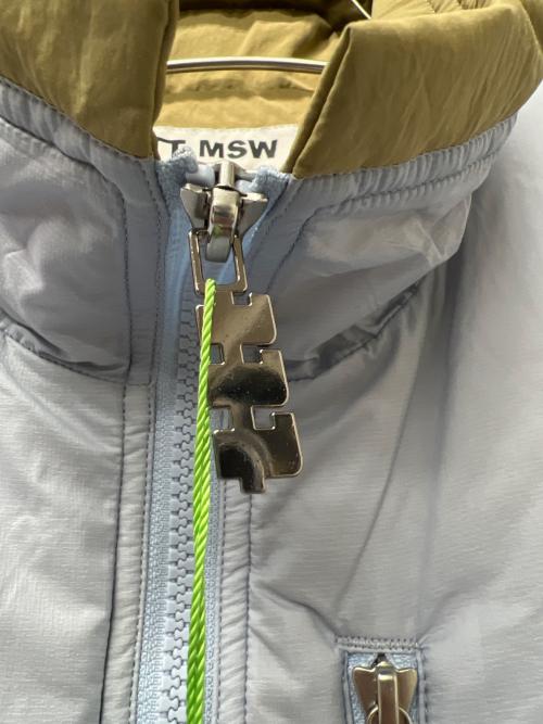 TTT MSW（ティー）TTT MSW (ティー) パフべスト スカイブルー サイズ:Ｌの古着・服飾アイテム