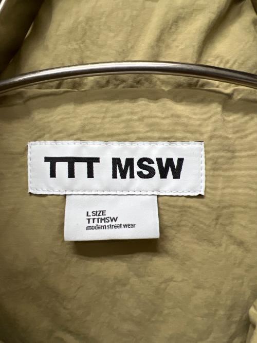TTT MSW（ティー）TTT MSW (ティー) パフべスト スカイブルー サイズ:Ｌの古着・服飾アイテム