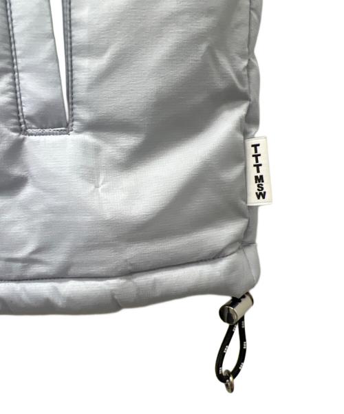 TTT MSW（ティー）TTT MSW (ティー) パフべスト スカイブルー サイズ:Ｌの古着・服飾アイテム