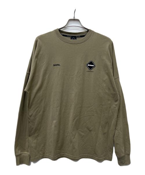 F.C.Real Bristol（エフシーレアルブリストル）F.C.Real Bristol (エフシーレアルブリストル) ロングスリーブカットソー オリーブ サイズ:Mの古着・服飾アイテム