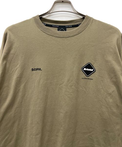 F.C.Real Bristol（エフシーレアルブリストル）F.C.Real Bristol (エフシーレアルブリストル) ロングスリーブカットソー オリーブ サイズ:Mの古着・服飾アイテム