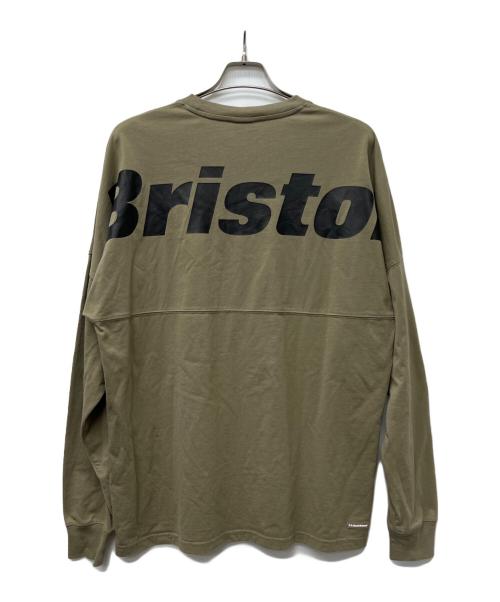 F.C.Real Bristol（エフシーレアルブリストル）F.C.Real Bristol (エフシーレアルブリストル) ロングスリーブカットソー オリーブ サイズ:Mの古着・服飾アイテム