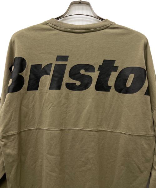 F.C.Real Bristol（エフシーレアルブリストル）F.C.Real Bristol (エフシーレアルブリストル) ロングスリーブカットソー オリーブ サイズ:Mの古着・服飾アイテム