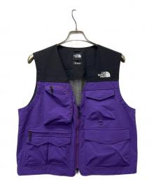 THE NORTH FACE×BEAMS（ザ ノース フェイス×ビームス）の古着「OUTDOOR UTILITY VEST」｜ブラック×パープル