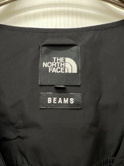 THE NORTH FACE（ザ ノース フェイス）THE NORTH FACE (ザ ノース フェイス) BEAMS (ビームス) OUTDOOR UTILITY VEST ブラック×パープル サイズ:ＸＬの古着・服飾アイテム