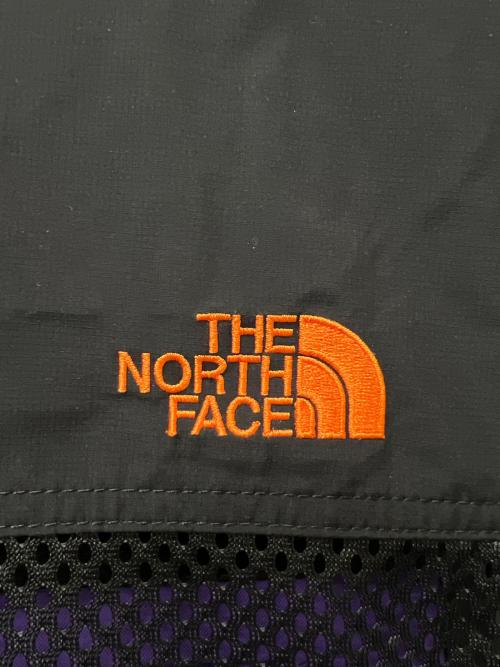 THE NORTH FACE（ザ ノース フェイス）THE NORTH FACE (ザ ノース フェイス) BEAMS (ビームス) OUTDOOR UTILITY VEST ブラック×パープル サイズ:ＸＬの古着・服飾アイテム