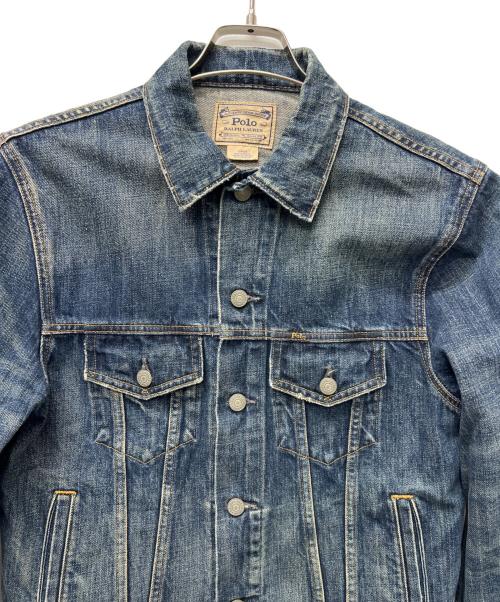 POLO RALPH LAUREN（ポロ・ラルフローレン）POLO RALPH LAUREN (ポロ・ラルフローレン) デニムジャケット インディゴ サイズ:Ｓの古着・服飾アイテム