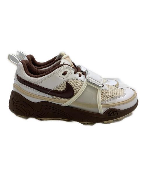 NIKE（ナイキ）NIKE (ナイキ) ローカットスニーカー ブラウン×ホワイト サイズ:cm27の古着・服飾アイテム